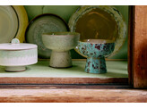 70s ceramics bonbon bowl petal