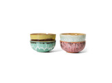 70s ceramics 1 XS bowls modernist set of 4