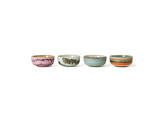 70s ceramics tapas bowls renaissance set of 4