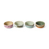 70s ceramics tapas bowls renaissance set of 4