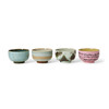 70s ceramics noodle bowls dada set of 4