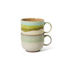 70s ceramics tea cups neo set of 2