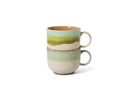 70s ceramics tea cups neo set of 2