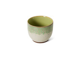 70s ceramics cafe cup chalk