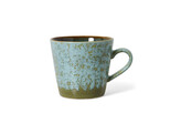 70s ceramics cappuccino mug verdigris