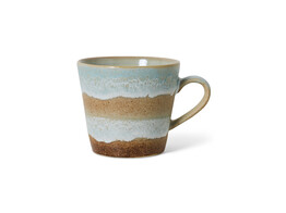 70s ceramics cappuccino mug skyline