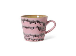 70s ceramics cappuccino mug bubble