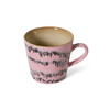 70s ceramics cappuccino mug bubble