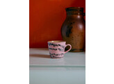 70s ceramics cappuccino mug bubble
