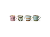 70s ceramics cappuccino mugs dada set of 4