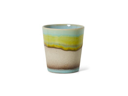 70s ceramics coffee mug glint