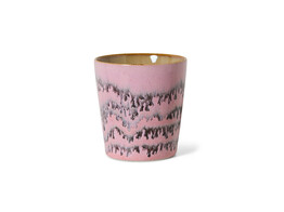 70s ceramics coffee mug bubble