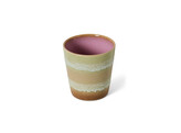 70s ceramics coffee mug umber
