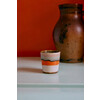 70s ceramics coffee mugs surreal set of 6