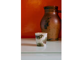 70s ceramics coffee mugs surreal set of 6