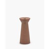 Candle holder L red brown marie-ann