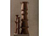 Vase L 02 red brown marie-ann