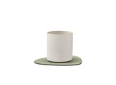 Glass mat curve nupo olive green