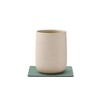 Glass mat square nupo pastel green
