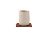 Glass mat square nupo sienna