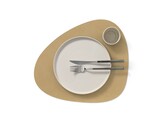 Table mat curve L nupo khaki