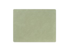 Table mat square L nupo olive green
