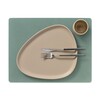 Table mat square L nupo pastel green