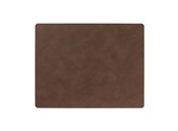 Table mat square L nupo dark brown