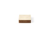 Wood box square S oak nature