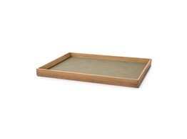 Teak tray square L airy nupo herbal dust / teak