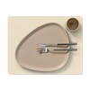 Table mat square L corduroy vanilla