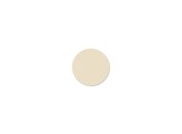 Glass mat circle corduroy vanilla