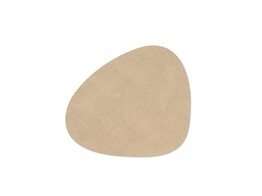 Table mat curve M nupo sand