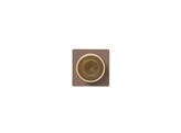 Glass mat square nupo truffle