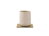Glass mat square nupo khaki