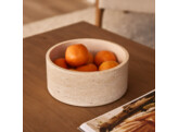 Schaal travertine 24 x 10cm