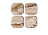 Onderzetter organisch sandal onyx 4 stuks