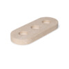 Travertine waxinelicht plateau 3 kaarsjes