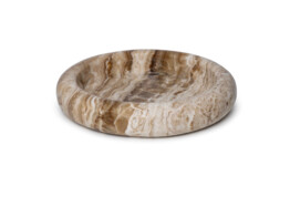 Turban bowl sandal onyx dia 40cm