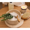 Dienblad rond travertine dia 20cm
