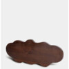 Serveerplank Flowy L donkerbruin