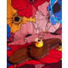 Serveerplank Flowy L donkerbruin