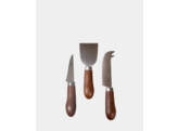 Astrid kaasmessen set van 3 bruin