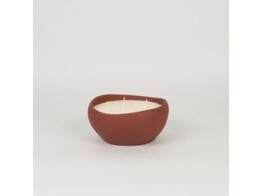 Doteki candle S burgundy down to earth