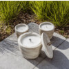 Outdoor urban candle S   cover ecru neutral