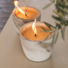 Outdoor urban candle L   cover ecru neutral