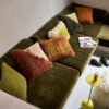 UNC cushion Megan inca gold