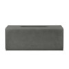 Tissue box Sahla pewter