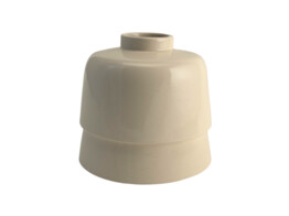 Piled medium cream