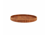Serve round D35 walnut